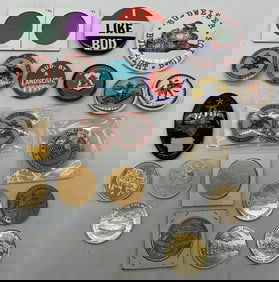 20+Anheuser Busch/Bud Pins, Coins, others