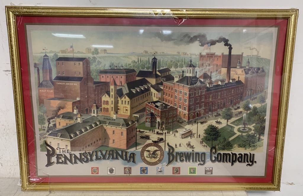 Pennsylvania Brewing Company Framed Poster (1 of 3)