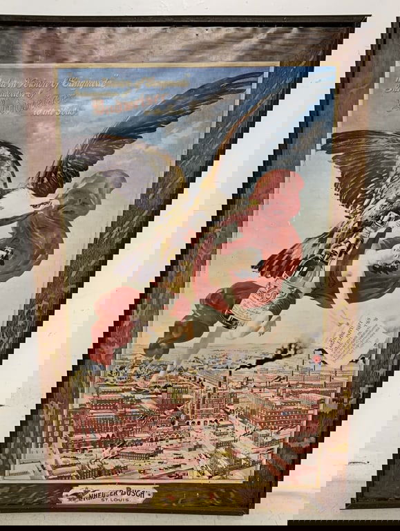 Framed Anheuser Busch Budweiser Poster (1 of 4)