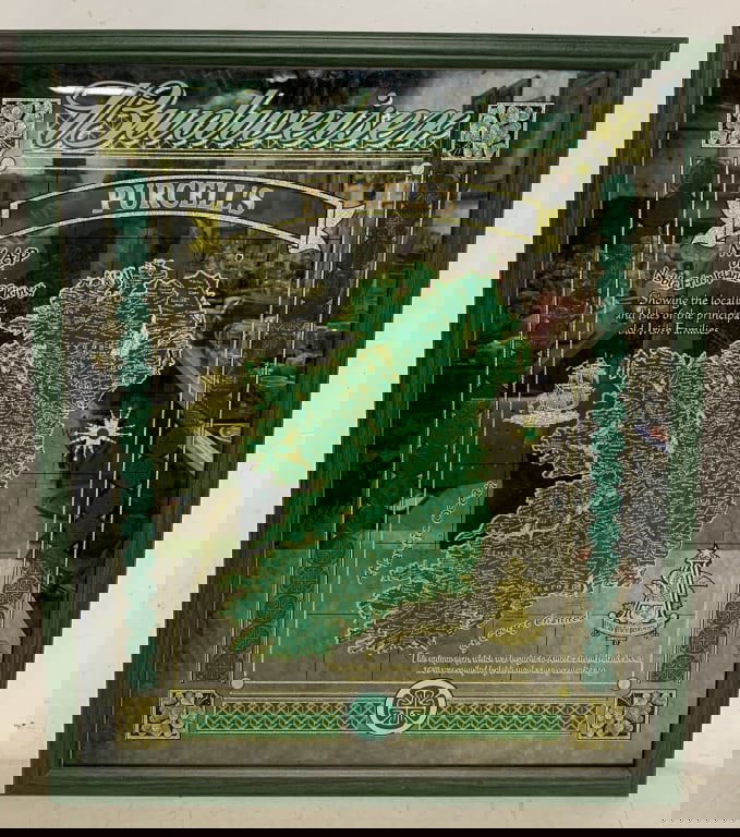 Framed Budweiser Ireland Mirror (1 of 3)