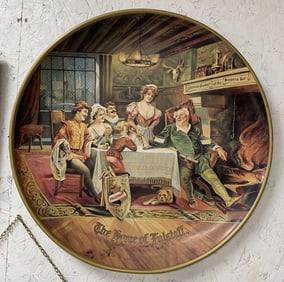 Reproduction of Falstaff Beer Metal Tray