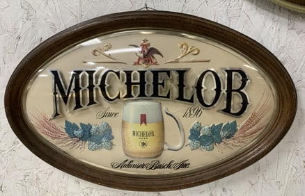 Hanging Michelob Advertising Sign