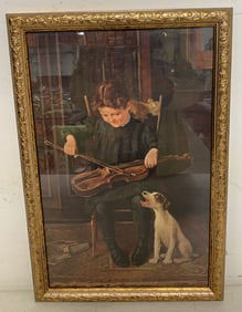 Framed Two Musicians
