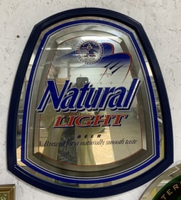 Framed Natural Light Mirror