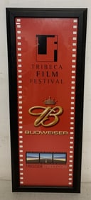 Framed Tribeca Film Festival Budweiser Ad