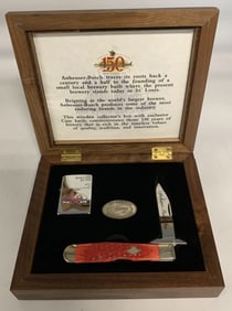 150th Anheuser Busch Pocketknife/Lighter