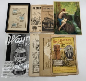 8 Advertising items Hyde Park, others