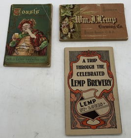 lot of 3 Lemp Brewing Advertising Items