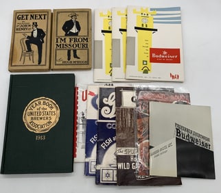 10+ Anheuser Busch, Gluek, Cookbooks, others