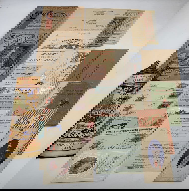 25+ Pabst, Budweiser, Blatt's Adv items & others (1 of 5)