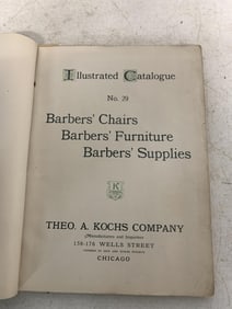 1908 Barber Supplies Catalog