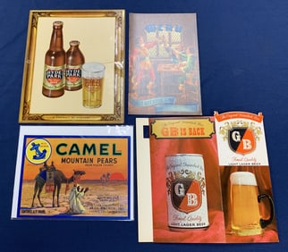 4 Pabst, Hyde Park, GB, Camel Pears Ads