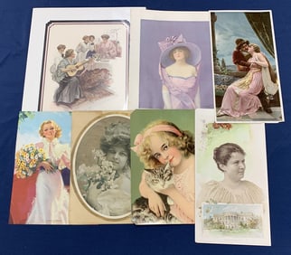 7 Victorian Women Prints