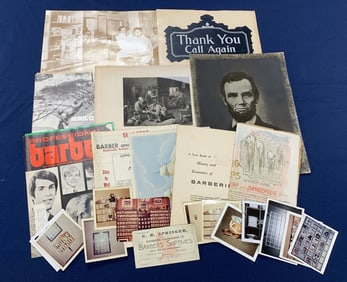 20+ Barbershop Items, Magazines, catalogs other