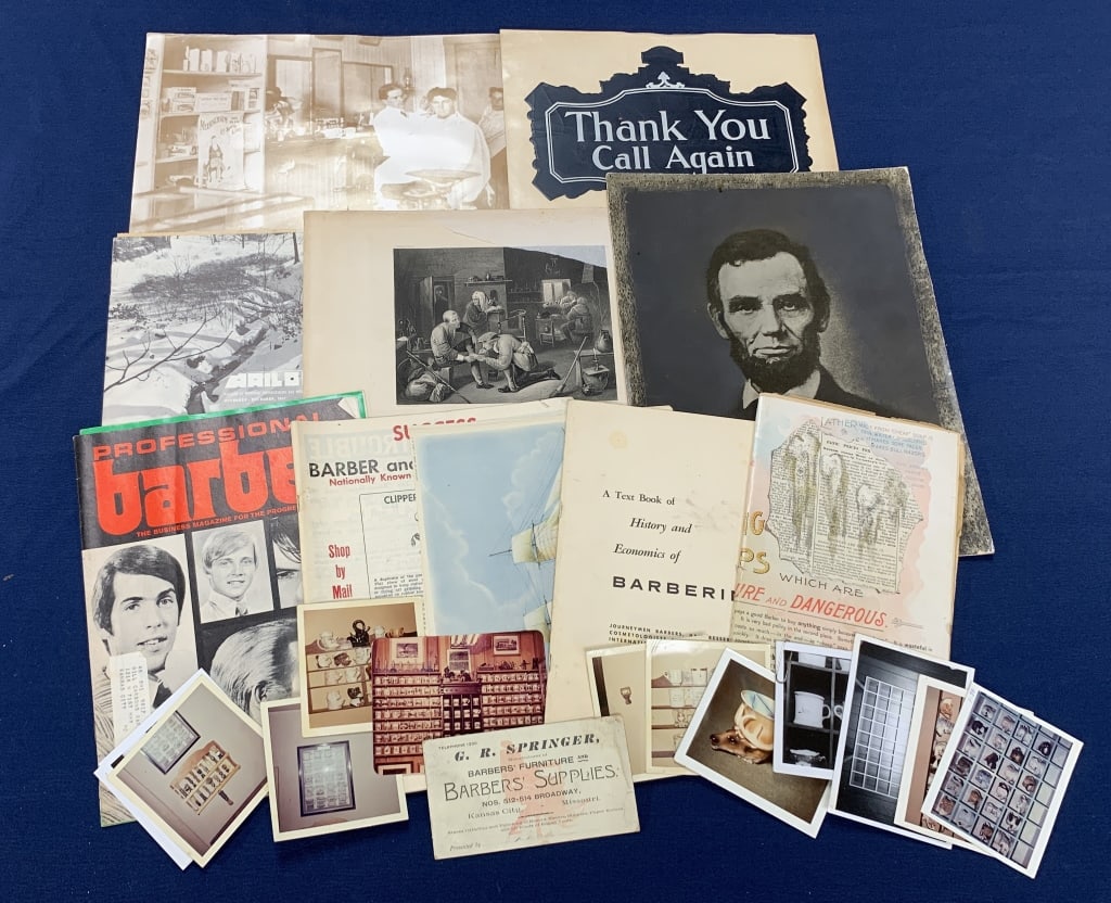 20+ Barbershop Items, Magazines, catalogs other (1 of 4)
