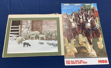 10+ Budweiser, Miller Beer Posters & Calendars