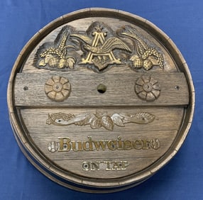 Budweiser Draught Draw Barrelhead