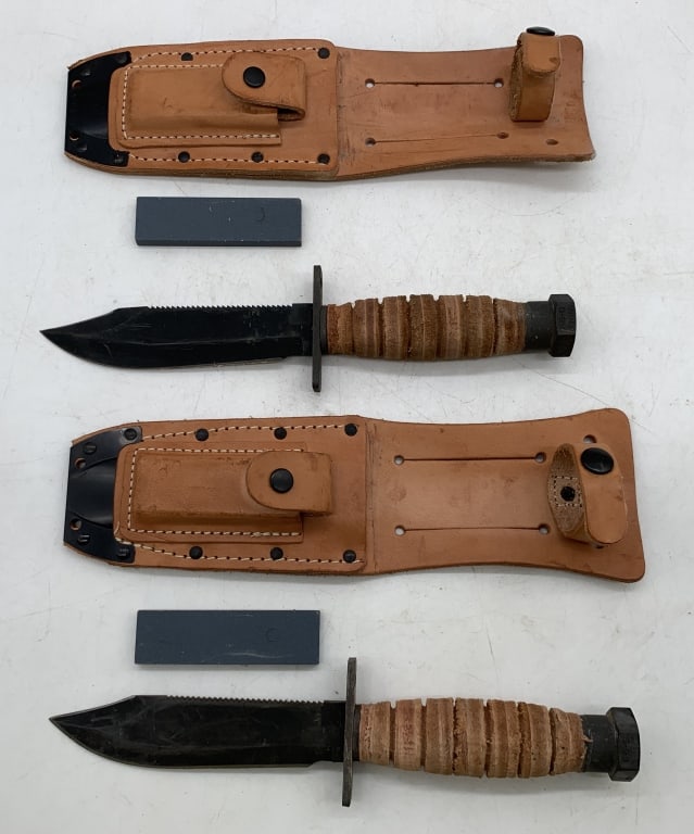 lot of 2 Bayonets w/ Scabbards (1 of 4)