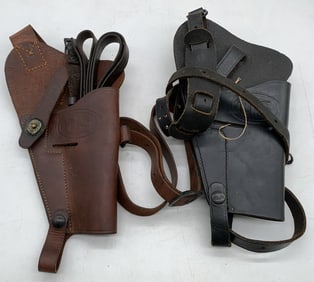 lot of 2 Leather U. S. Gun Holsters