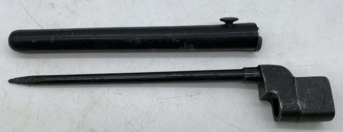 Military Spike Bayonet w/ Scabbard