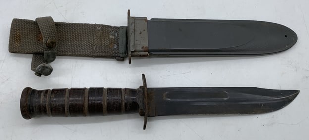 Military Bayonet w/ Scabbard