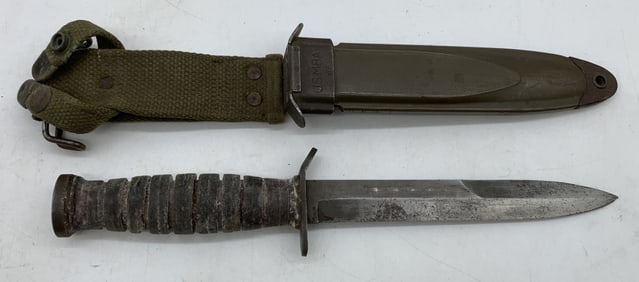 Military Bayonet w/ Scabbard