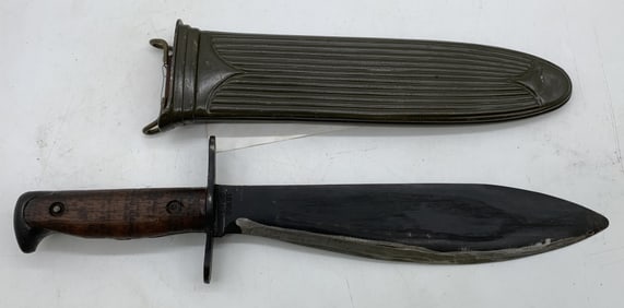 1917 Plumb St. Louis Military Bolo w/ Scabbard