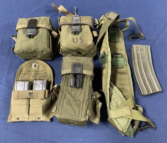 5 pcs-Magazine Pouches w/ Clips