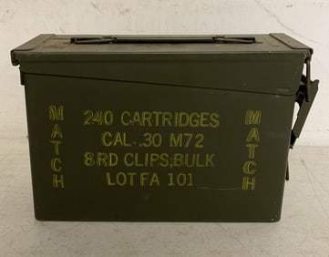 Ammunition Box Cal 30 M72, Camo Paint, others