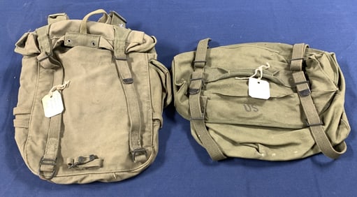 2 Military pcs- Cargo/Combat Field Packs