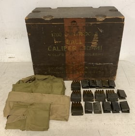 15+ Military Ammunition Box/Clips/Belts
