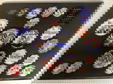 2000 Bush v. Gore & Third Parties, 19 Buttons