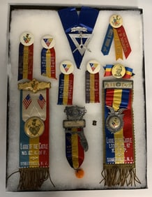 Early 1900s-1940s Knights of Pythias Ribbons