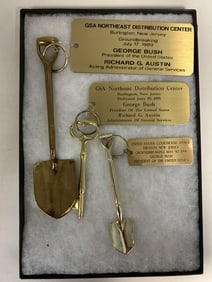 1989-1991 George Bush New Jersey Ground Breaking.