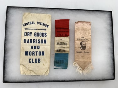 1888 Harrison & Morton Ribbon Trio.