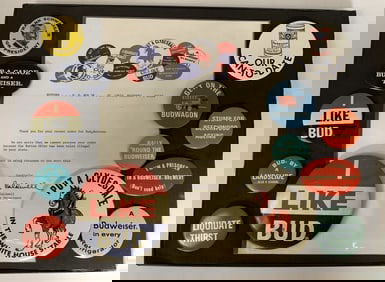 1960 Voting Themed Budweiser Beer