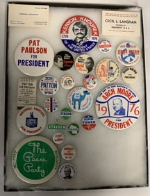 1976 Presidential Campaign Third Party Spoof Butto