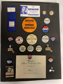 1952-1956 Estes Kefauver Presidential hopeful Butt