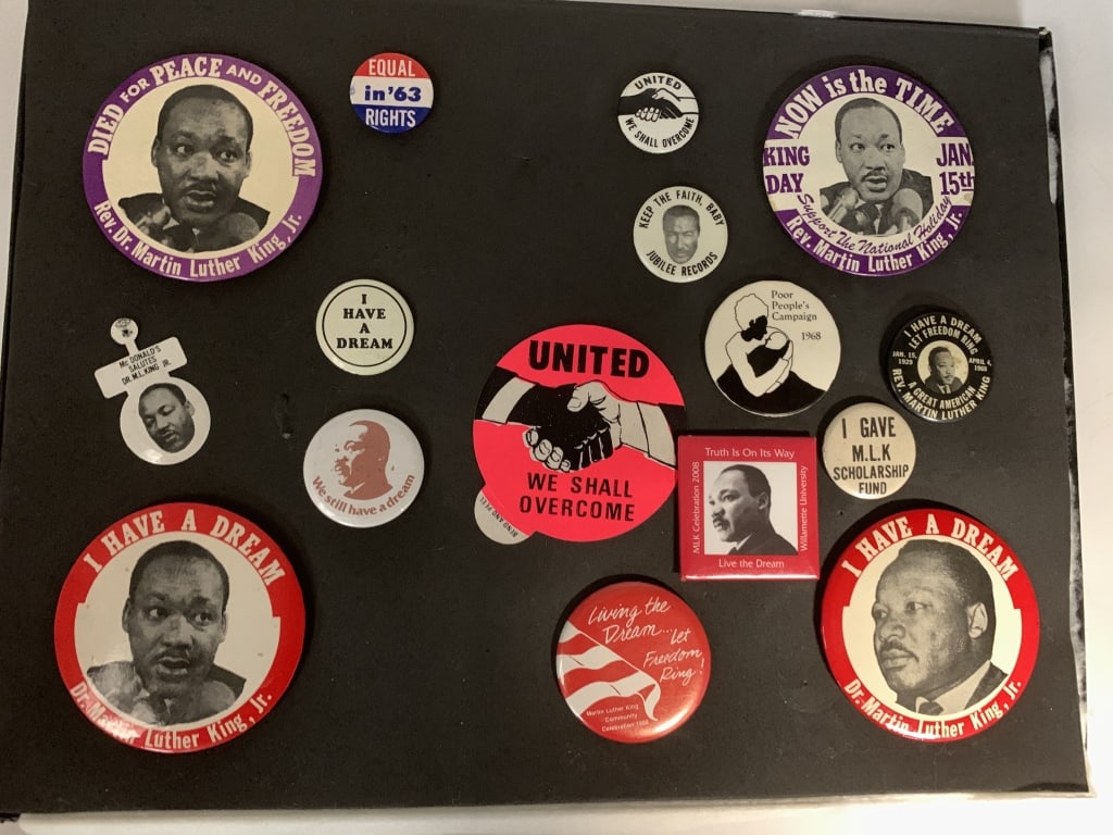 1960s-1980s Martin Luther King Civil Rights Button (1 of 3)