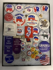 1940-2017 Republican Party Button Collection