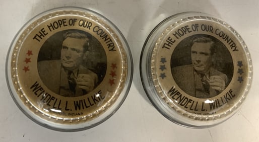 1940 Willkie "The Hope Of The Country" Portrait Un