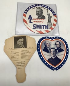 American Liberty Smith 1928 Window Hanger Plus Wil