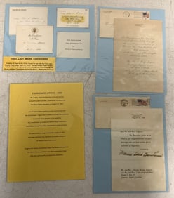 Eisenhower: Mammie Signed Letter & Related