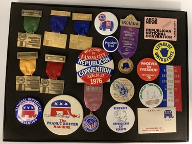 1976 Republican Convention Buttons & Badges