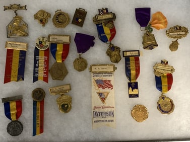 1910-1920 Knights of Pythias Badges