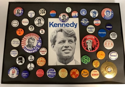 1968 Robert Kennedy Campaign Button Collection