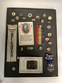 1916 Hughes Buttons & More Including Early Flasher