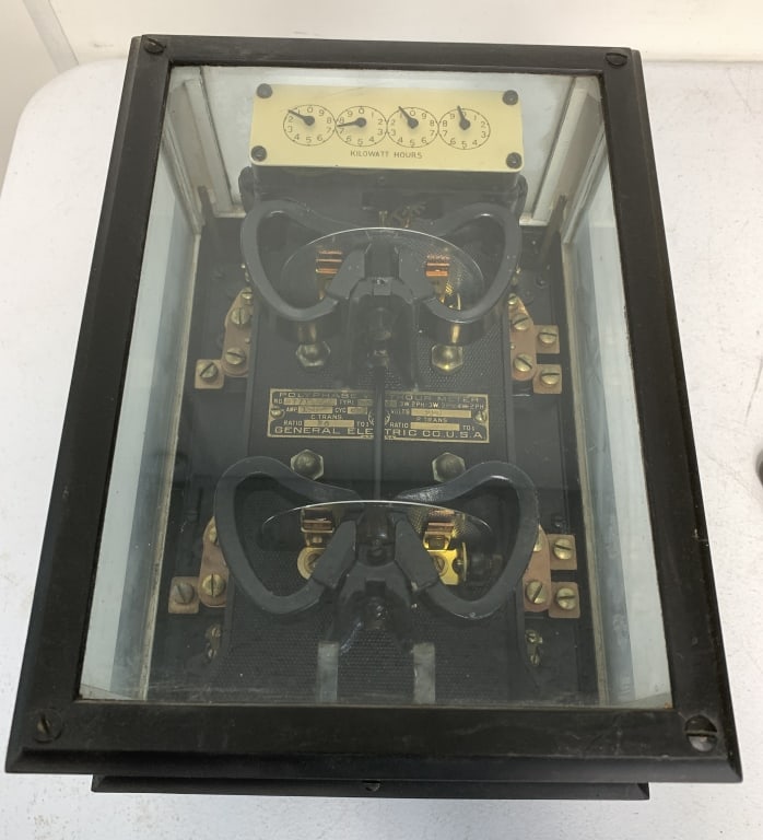 General Electric Co. Polyphase Watthour Meter (1 of 3)