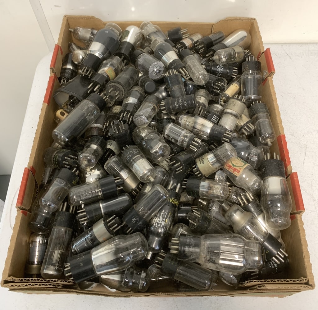 box of approx. 100+ tubes: see photos for sampling