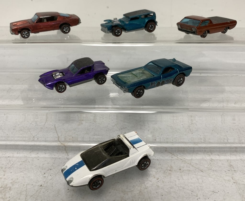 lot of 6 Hot Wheels Red Lines Python, Deora (1 of 15)